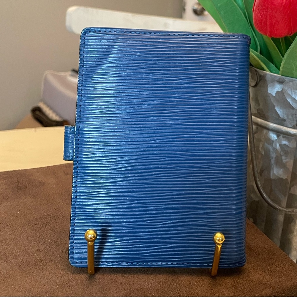 Louis Vuitton blue EPI leather agenda PM - Picture 2 of 11
